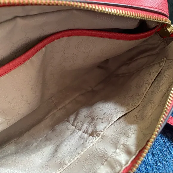 Michael Kors 🪸 Vibrant Coral 🪸 Crossbody Bag 💖 - Picture 8 of 10